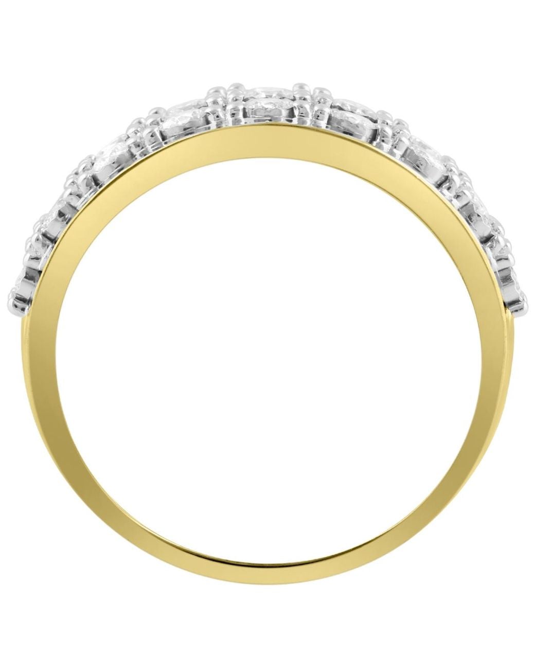 Macy's Metallic Diamond Ring (3/4 Ct. T.w.
