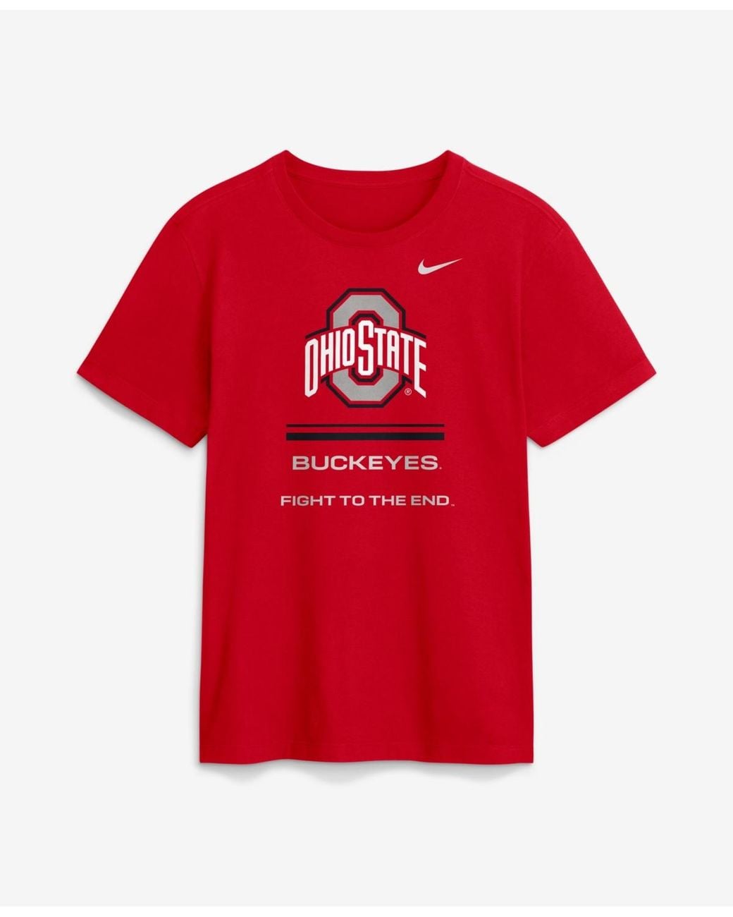 Tag Line For Infomation Technology Nike Ohio State Buckeyes 2026 Sideline Dri-fit T-shirt in Red for Men ...