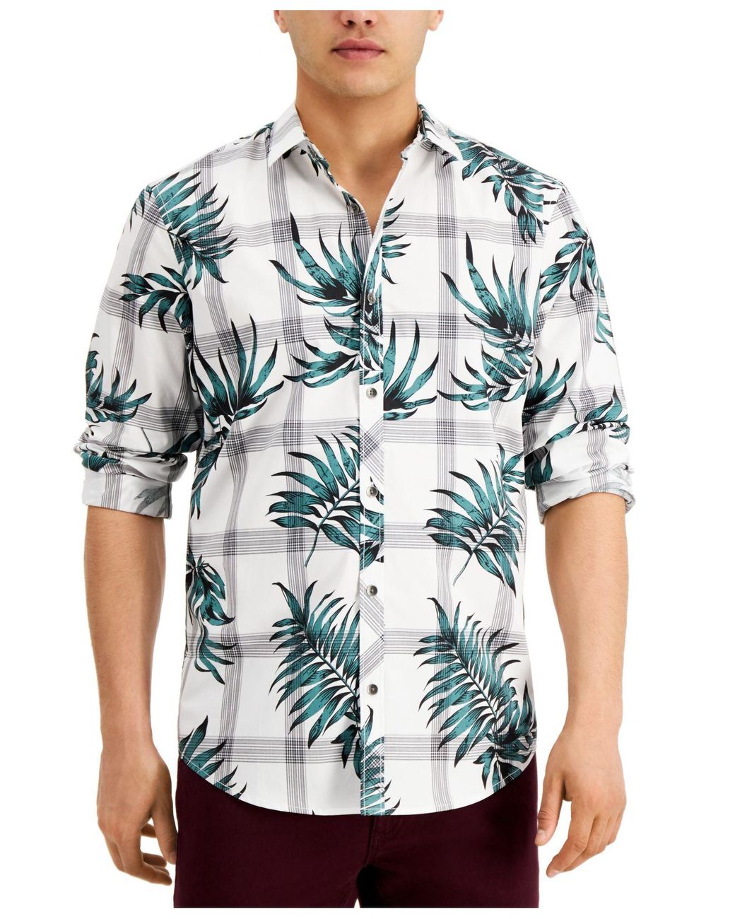 botanical print shirt