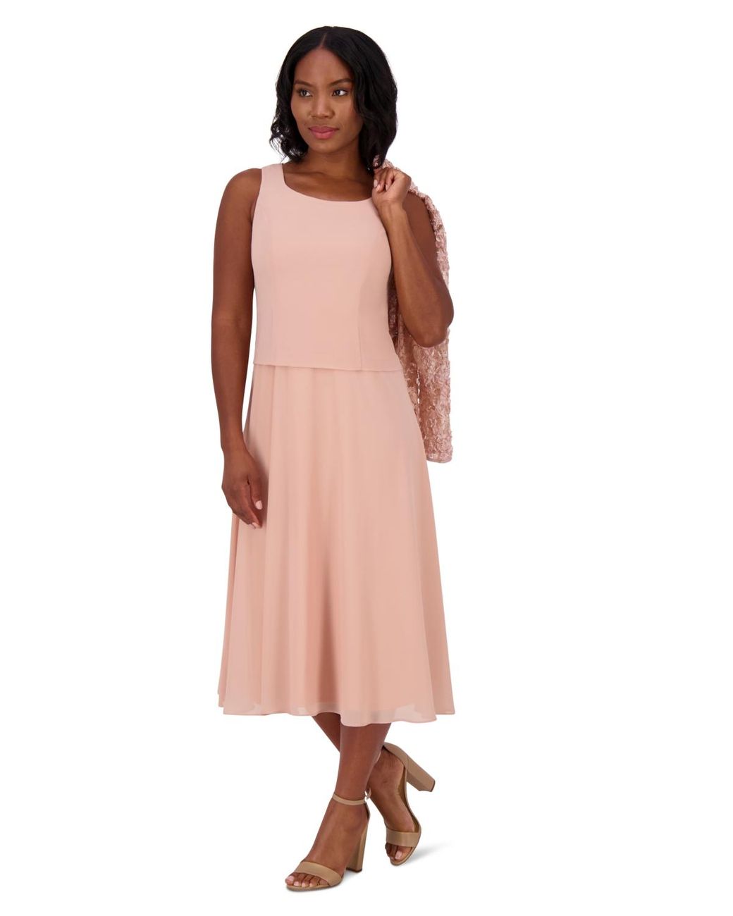 Bride Dresses Jessica Howard Jacket Dress Jessica Howard Petite Printed Jacket Midi Dress Set In Bride Dresses Jessica Howard Jacket Dress Jessica Howard Petite Printed Jacket Midi Dress Set In
