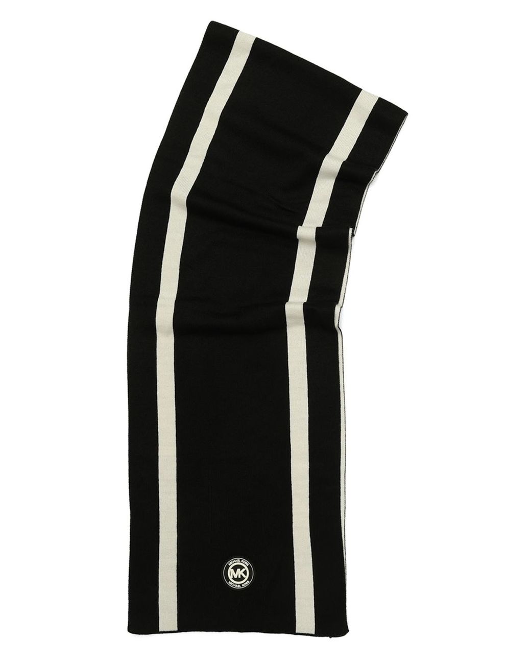 Michael Kors Black Ski Patch Scarf for men