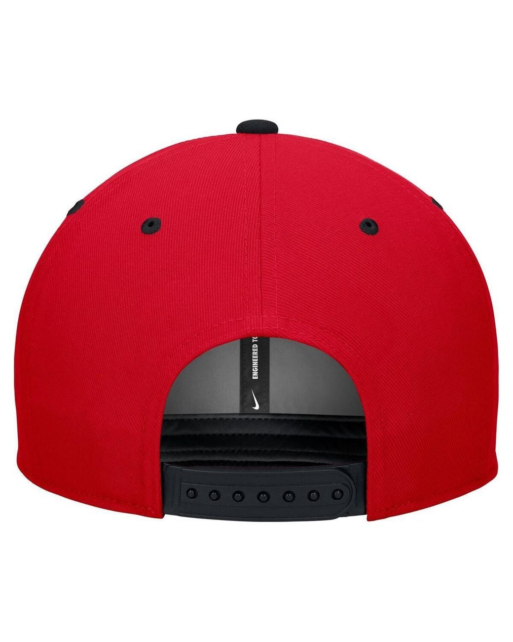 Nike White/red Cincinnati Bearcats Pro Performance Snapback Hat for men