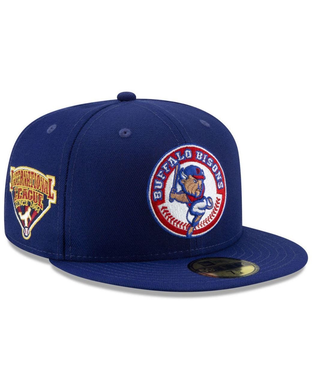 KTZ Buffalo Bisons League Patch 59fifty-fitted Cap in Blue for Men | Lyst