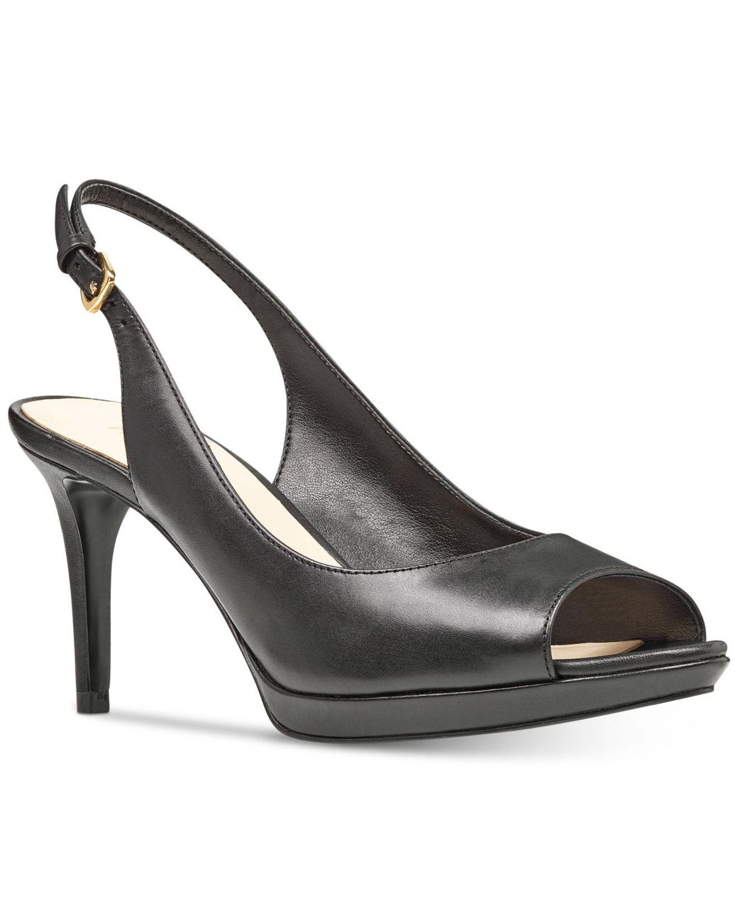 Nine west gabrielle slingback platform pumps Clearance