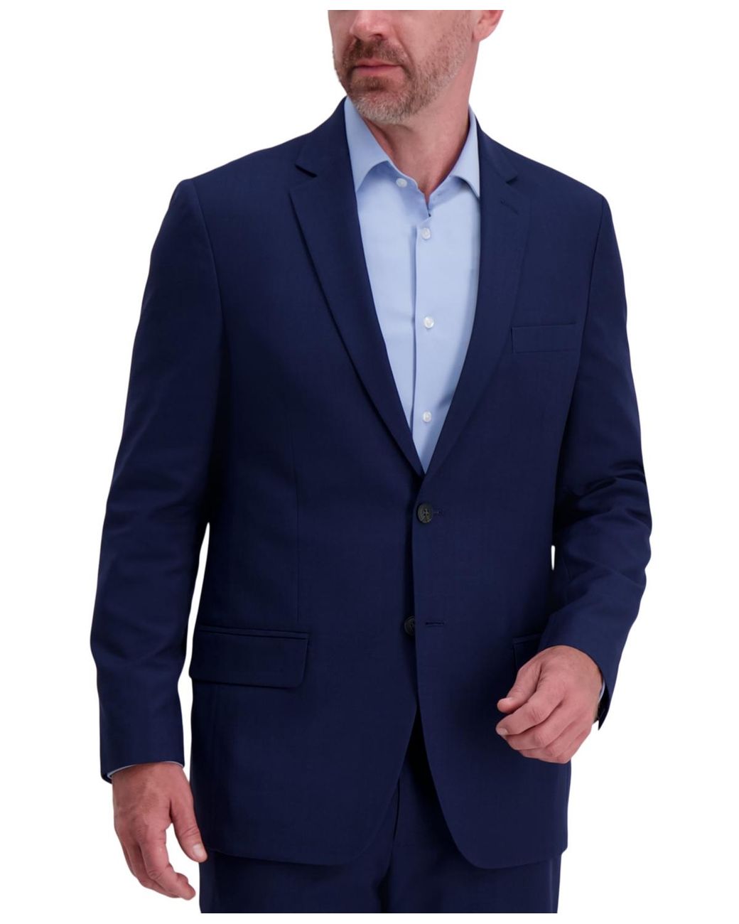 Haggar Smart Wash Classic Fit Suit Separates Jackets in Blue for Men | Lyst