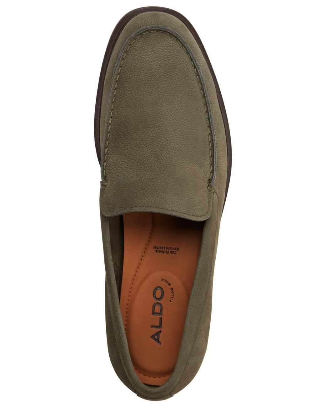 ALDO Lime Green Suede Loafers Mens Size 11 Statement Slip On Shoes Made for the modern man. Natural softness, lasting  main image 4