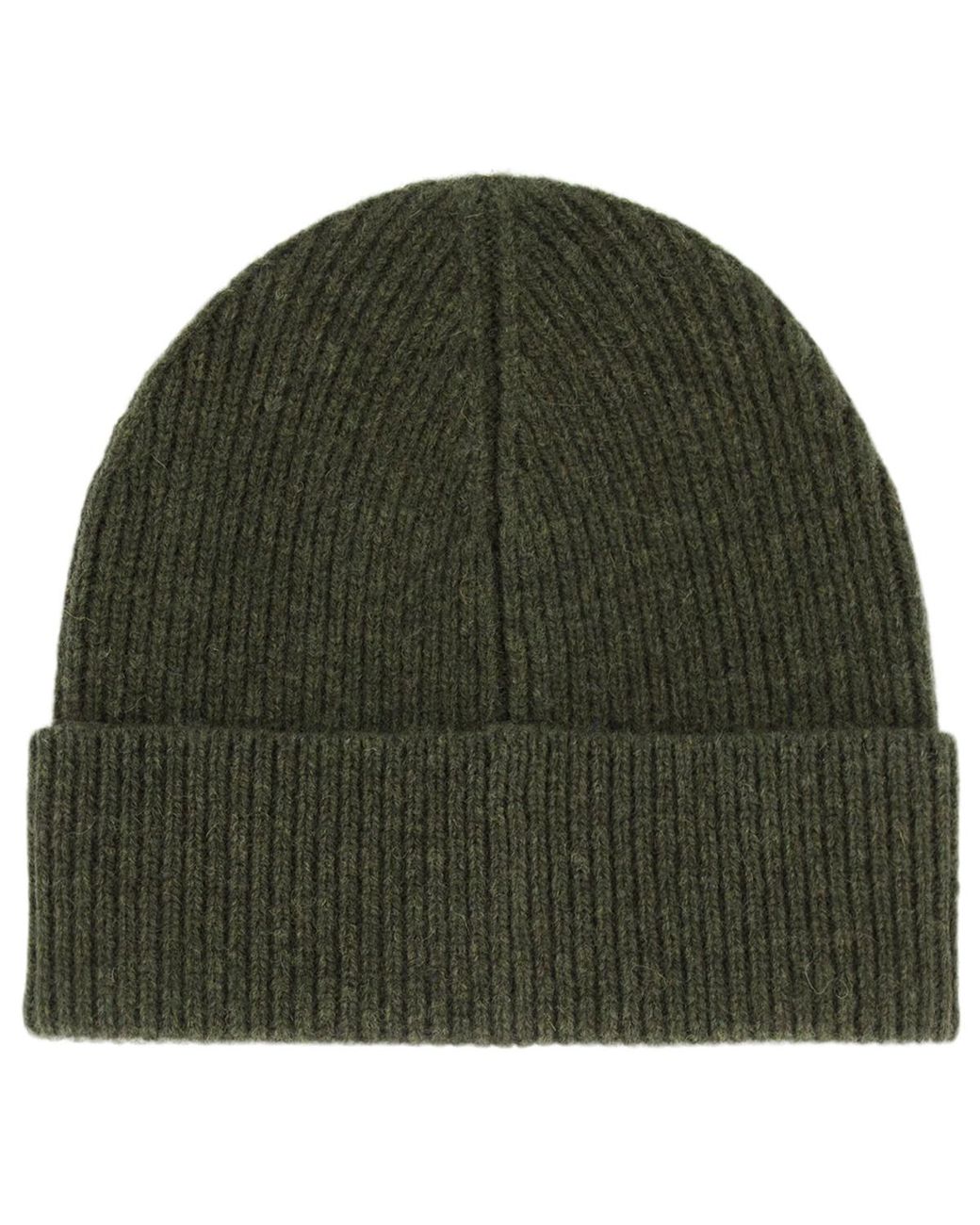 Michael Kors Green Merino Cuff Hat for men