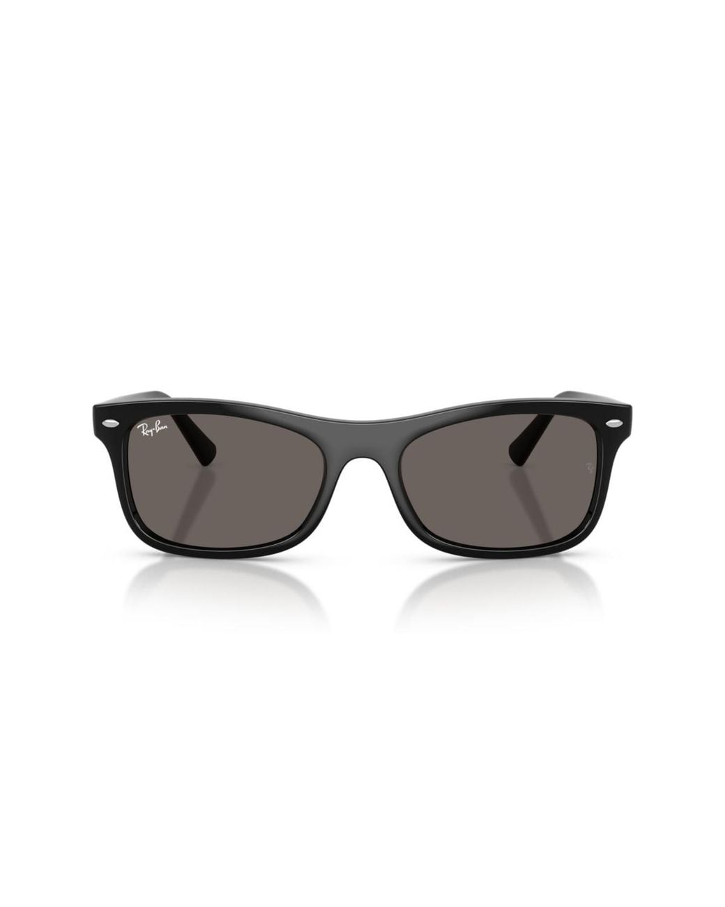 Ray-Ban Black Square Sunglasses For Round Faces