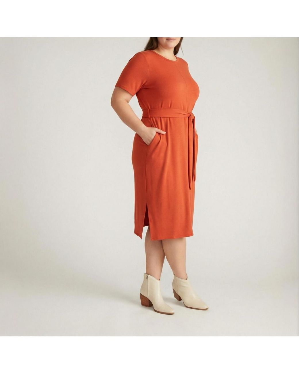 strapless open back dress Elegant Mocha Deep V-Neck Ruffle Tie-Up Open Back Dress with Long Sleeve L / Mocha main image 0