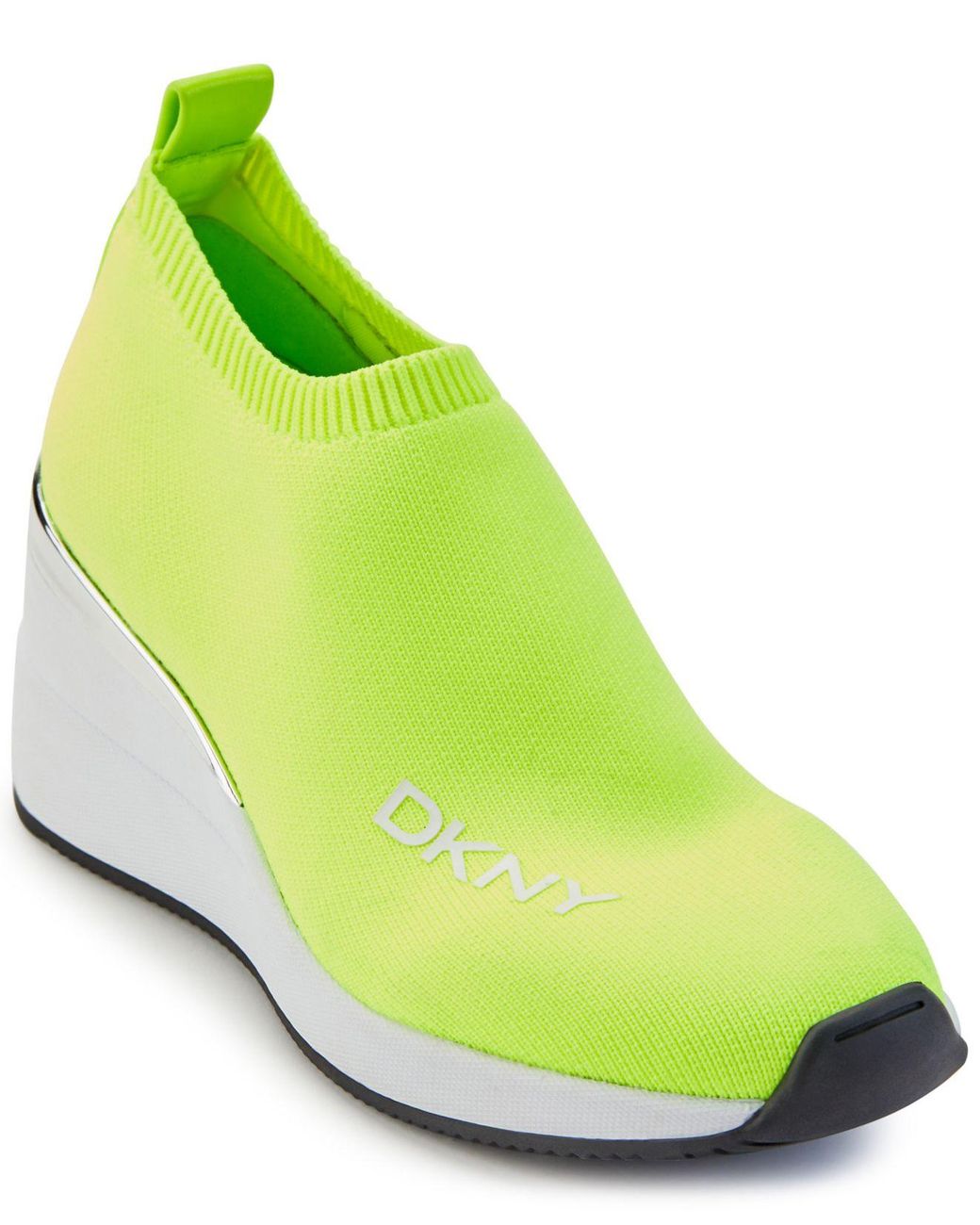 dkny neon green sneakers