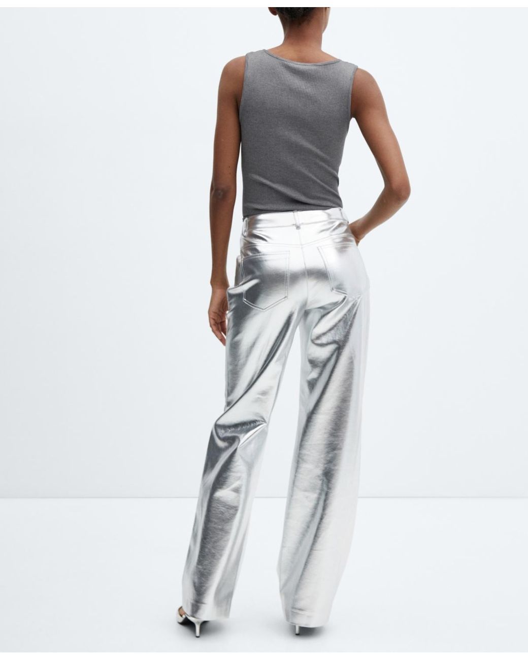 Belt suit trousers - Woman | MANGO OUTLET Sweden