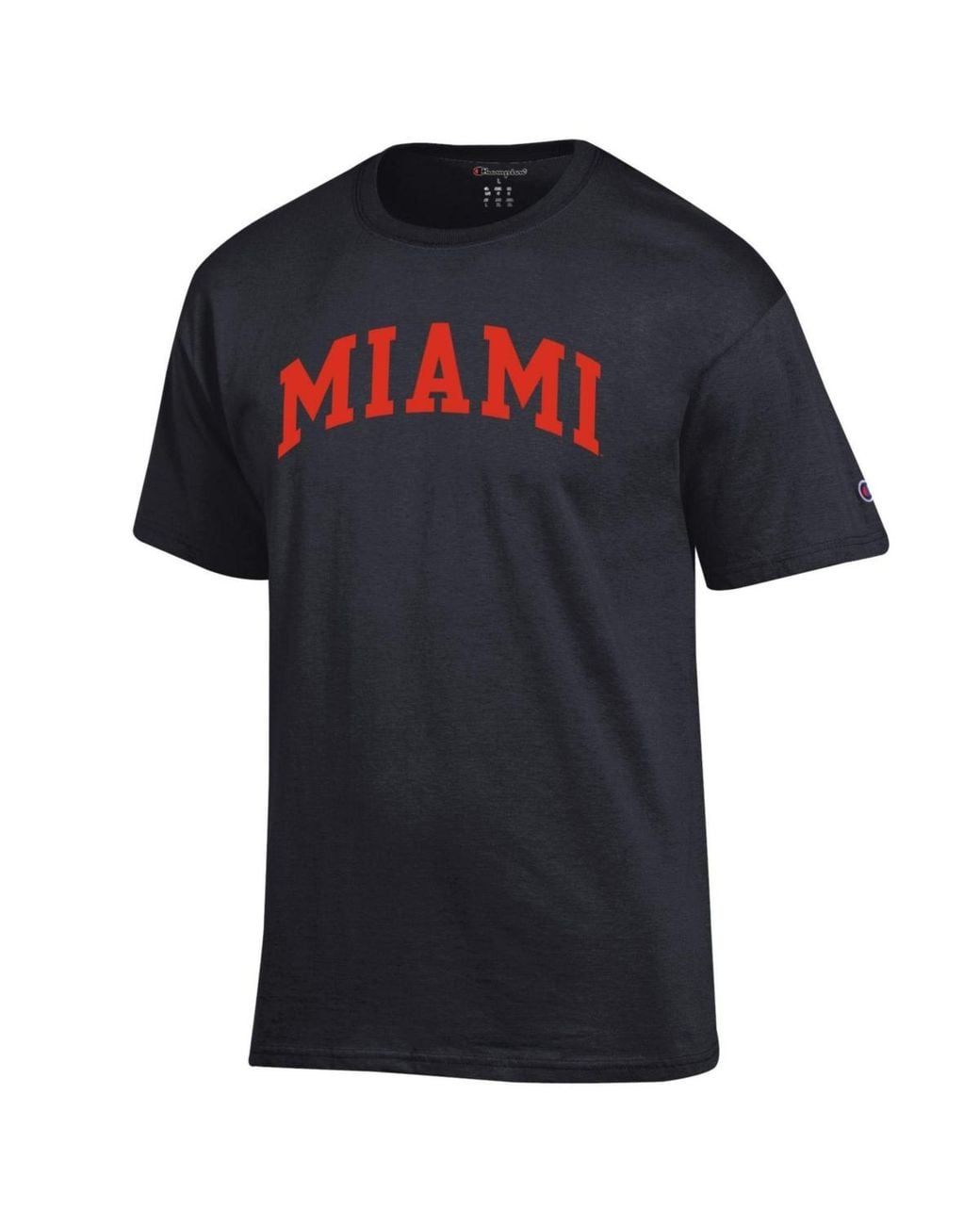 Champion Black Ohio State Buckeyes Basic Arch T-shirt for men