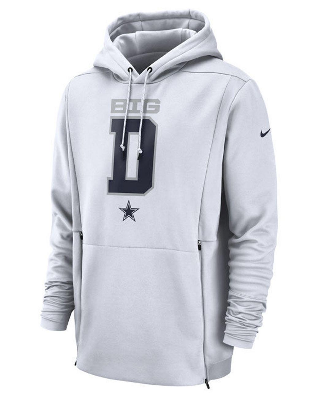 Nike Dallas Cowboys Sideline Player Local Therma Hoodie in White for Men