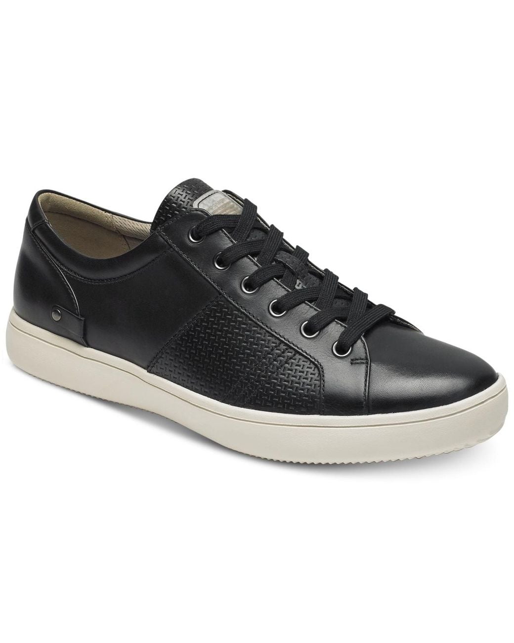 Rockport Black Colle Tie Shoes 9 M (D) Leather for men