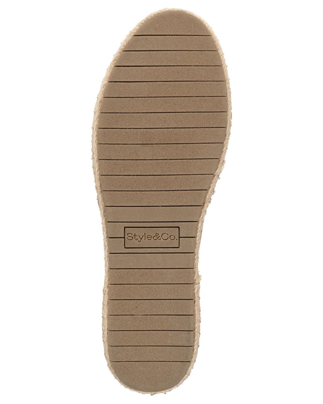 Style & Co. White Peetaa Flat Sandals