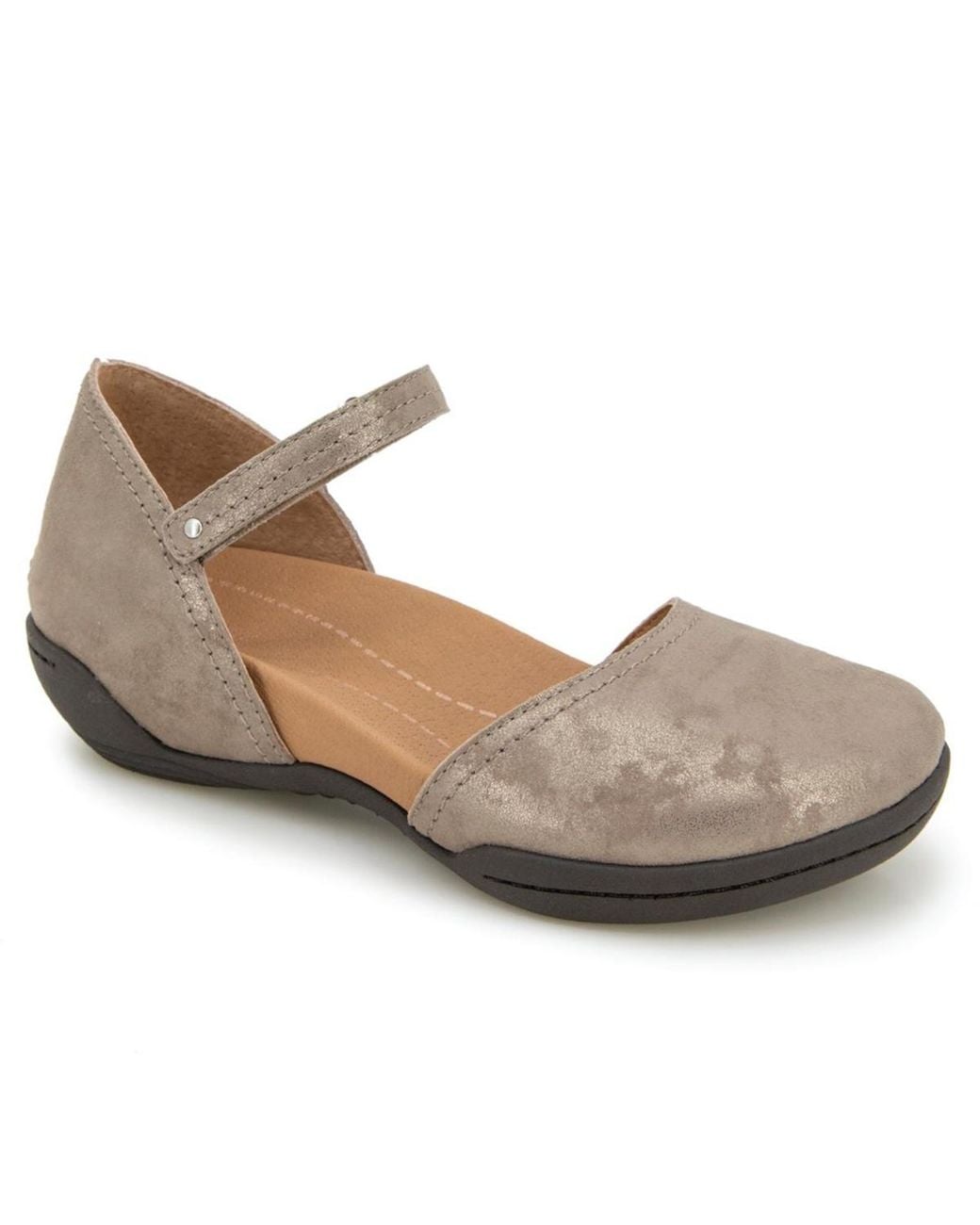 Jambu White Margo Round Toe Casual Shoes