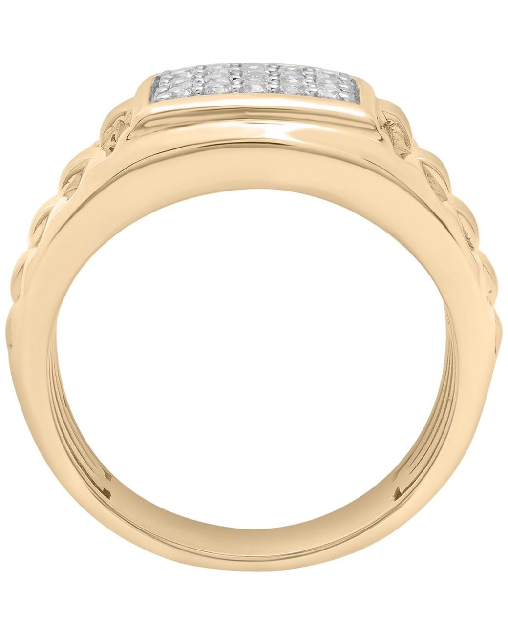 Macy's Metallic Diamond (1/4 Ct. T.w. for men