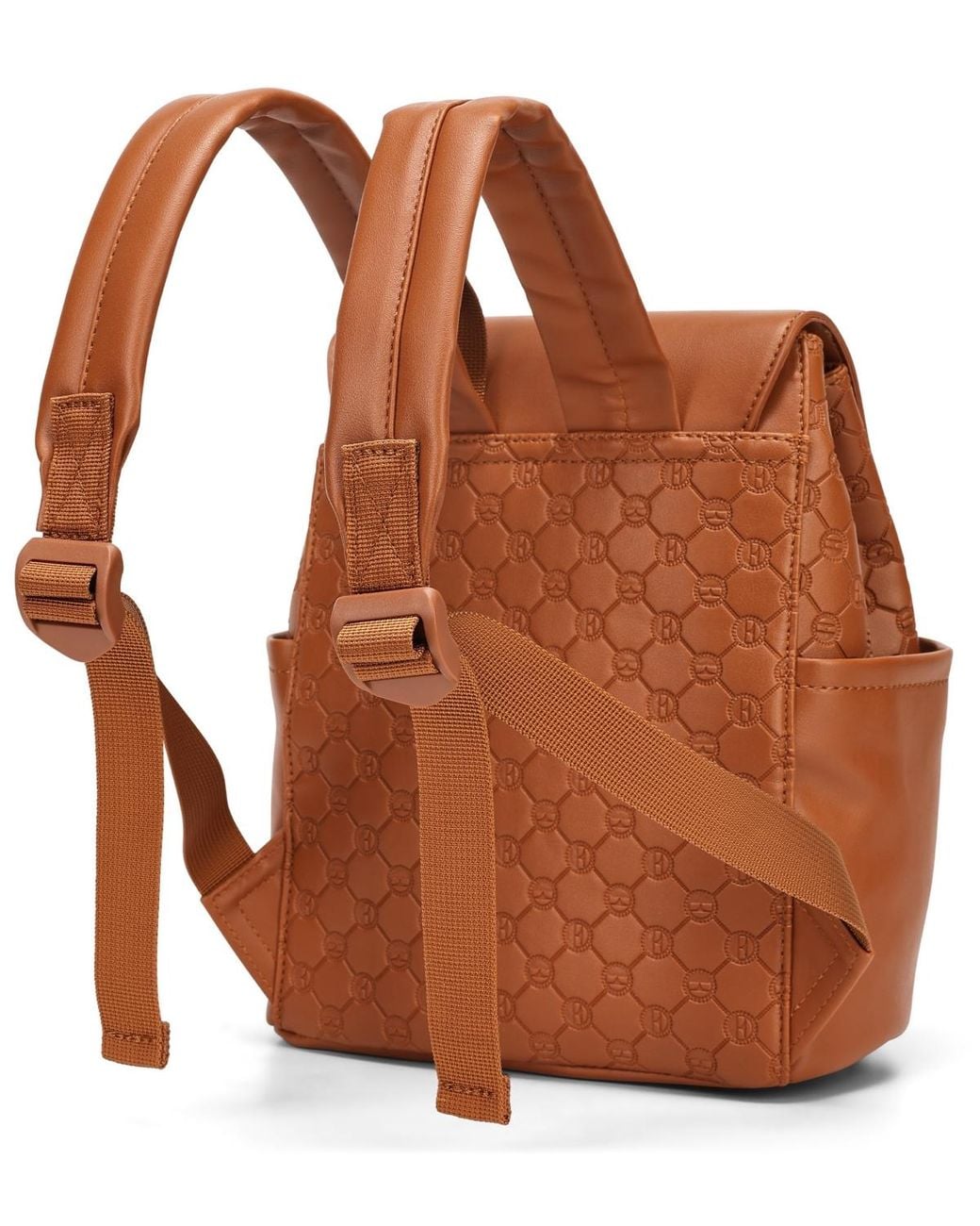 Elle Brown Compass 11" Monogram Mini Backpack