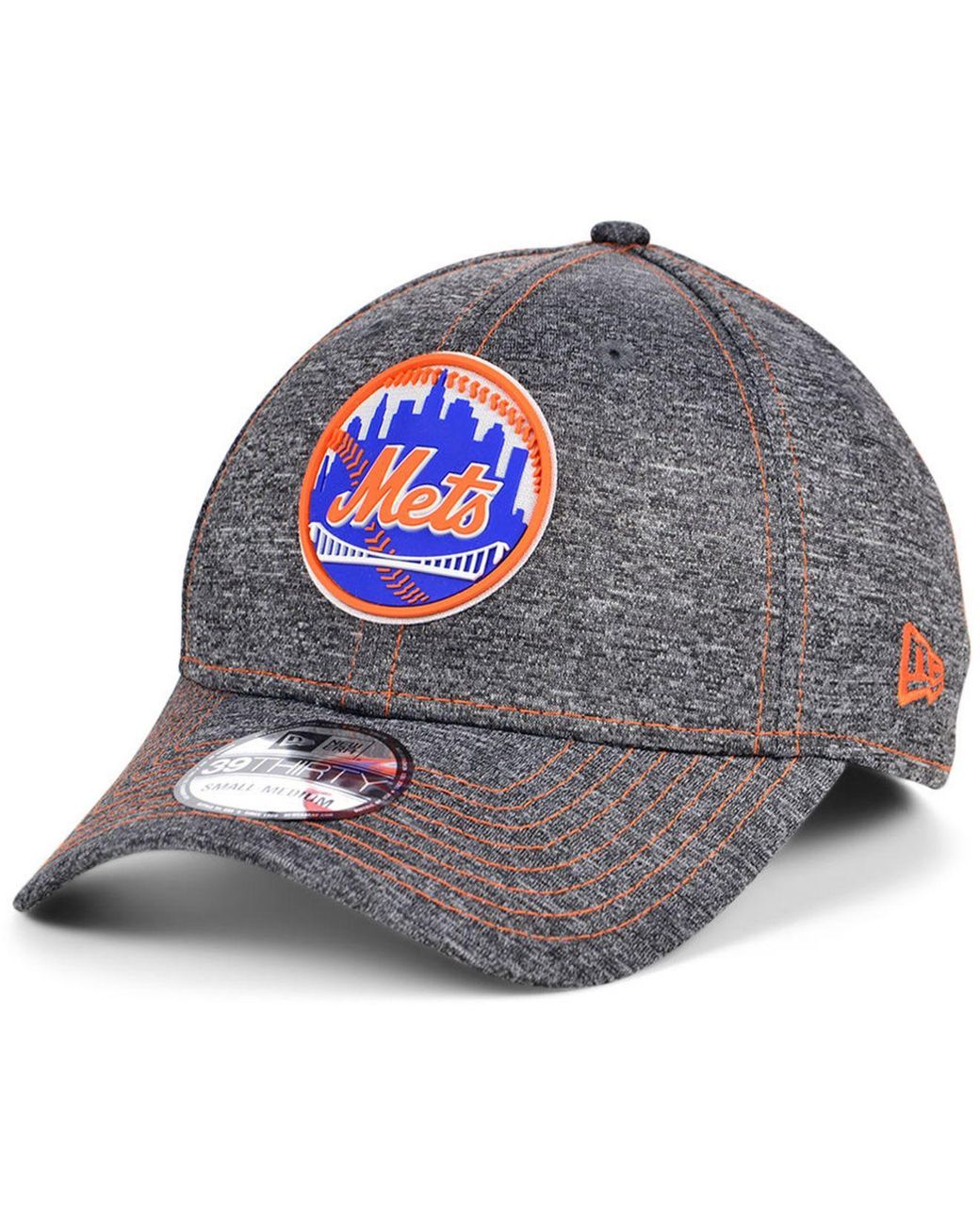 Ktz Rubber New York Mets South Club 39thirty Cap In Gray For Men Lyst