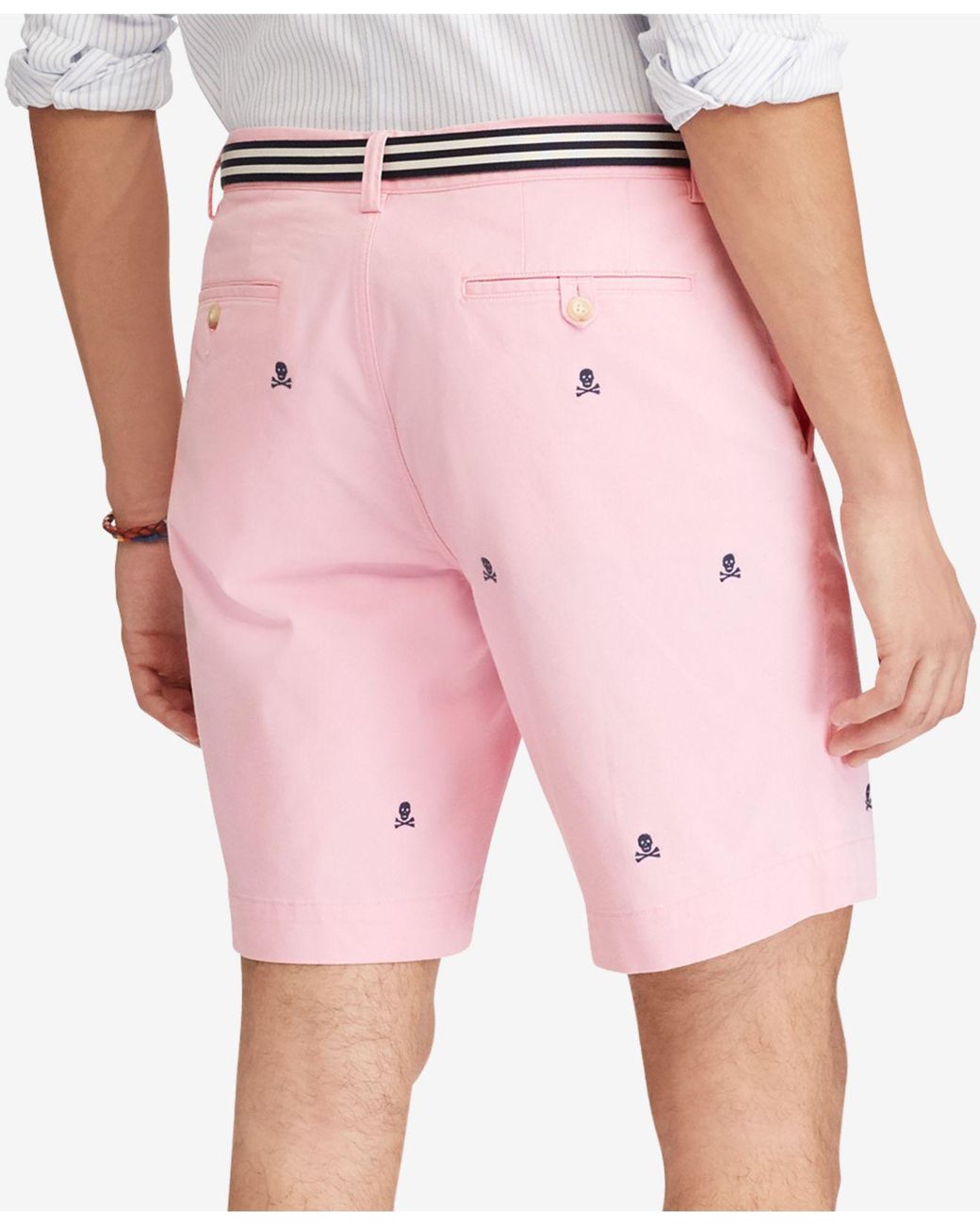 Ralph lauren skull best sale shorts