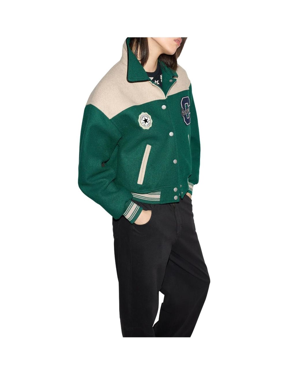 Converse Green Varsity Jacket