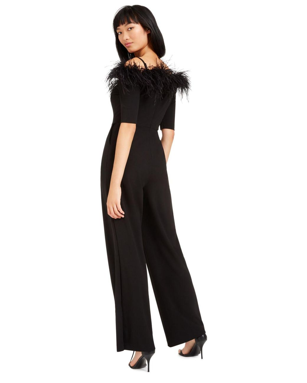 Calvin klein off shoulder jumpsuit Clearance