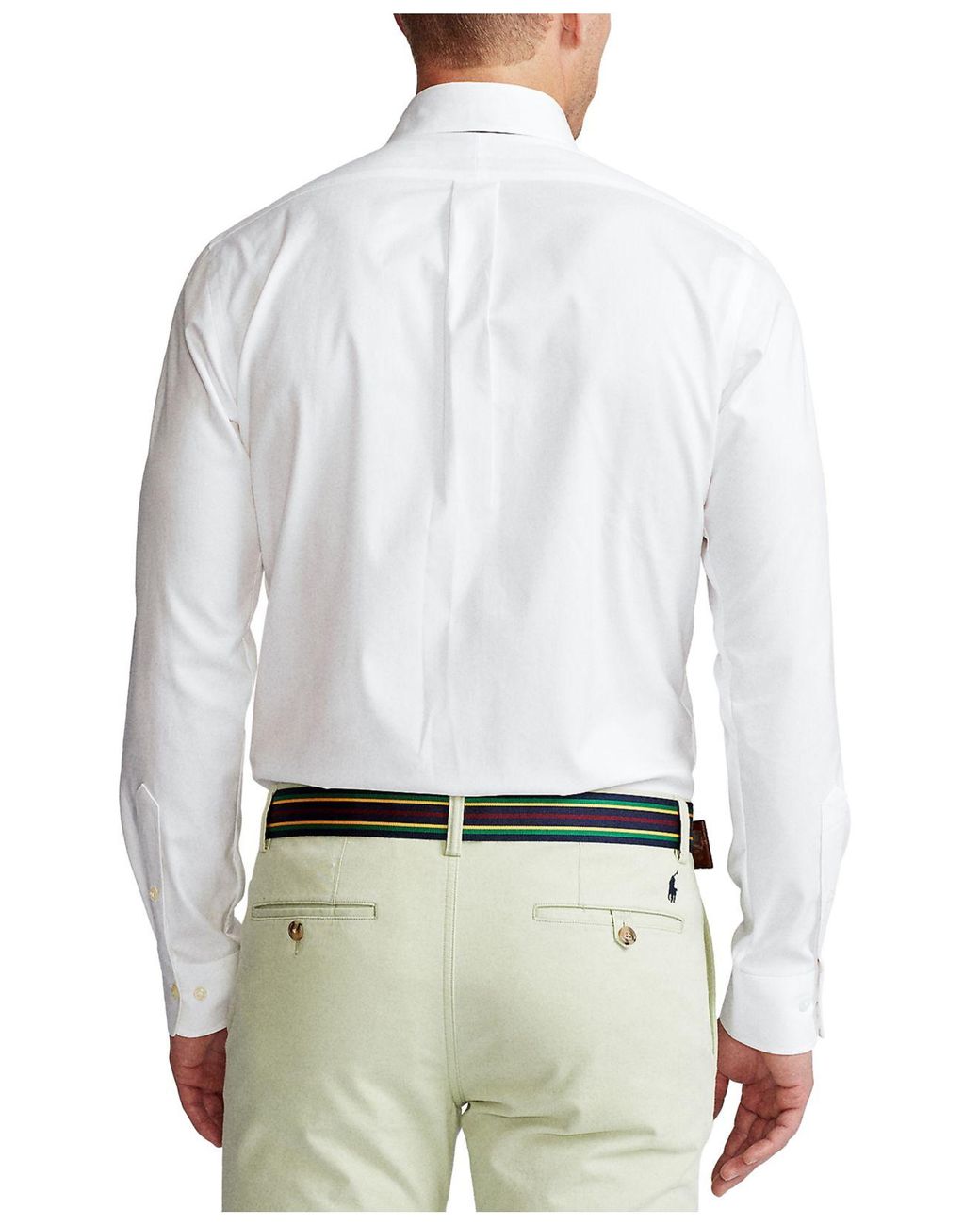 ralph lauren pinpoint oxford dress shirt