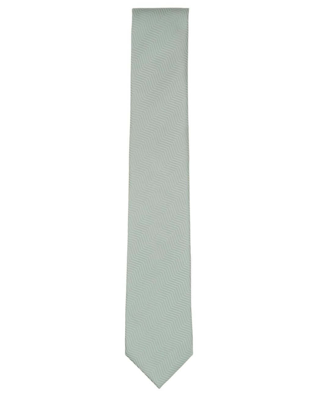 Alfani Green Herringbone Pattern Tie for men