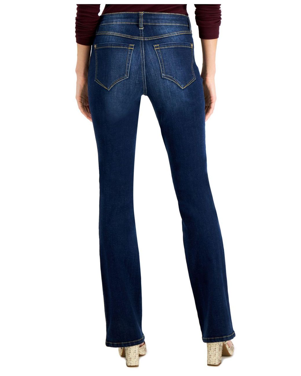 INC International Concepts Inc Elizabeth Curvy Bootcut Jeans, Created For  Macy's in Blue | Lyst