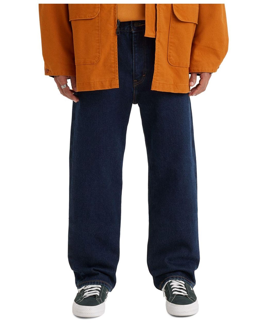 Levi's Fivepocket Baggy Skate Pants in Blue for Men Lyst