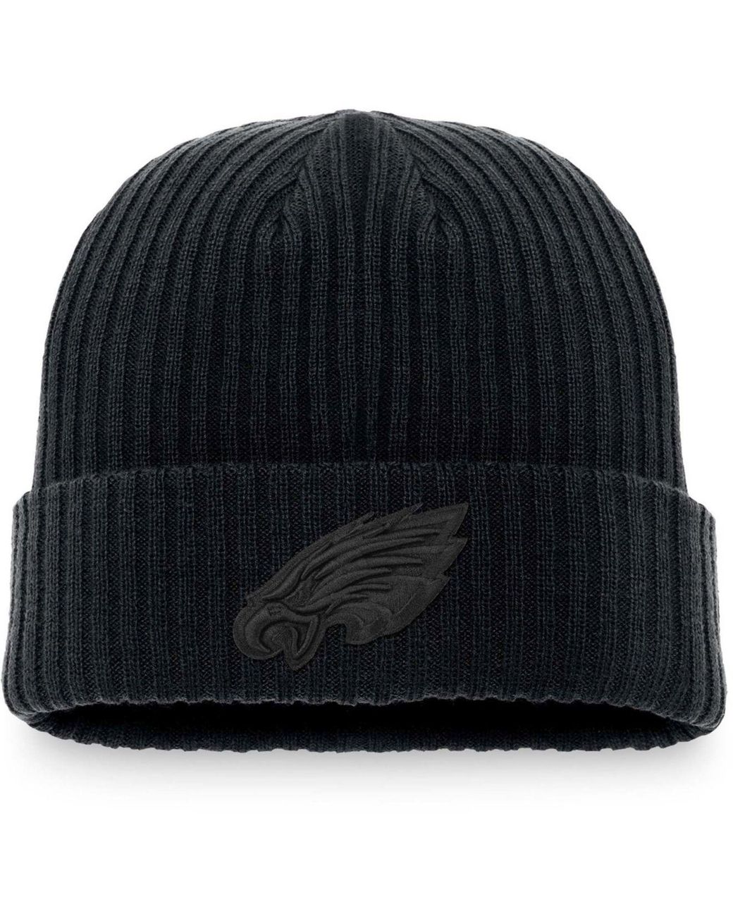 Fanatics Black Philadelphia Eagles Tonal Cuffed Knit Hat for Men Lyst