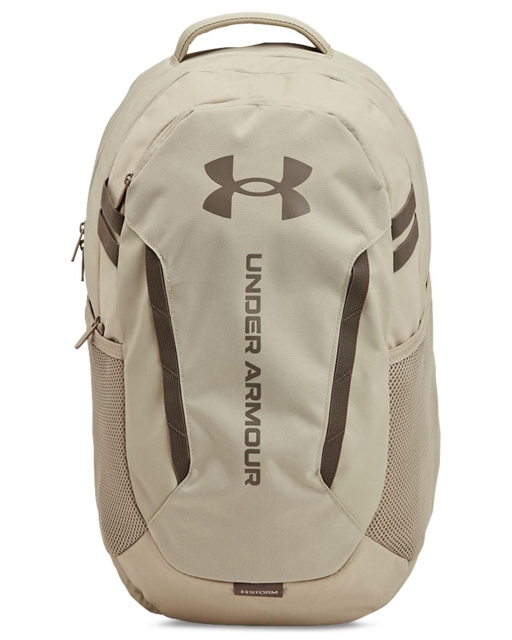Under Armour Gray Ua Hustle 6.0 Solid-color Backpack for men
