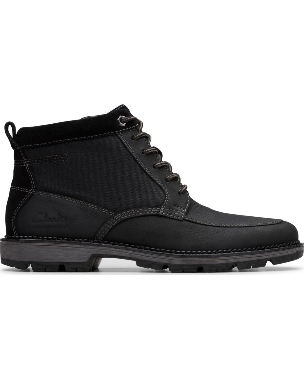 Clarks Black Collection Maplewalk Rise Boots for men