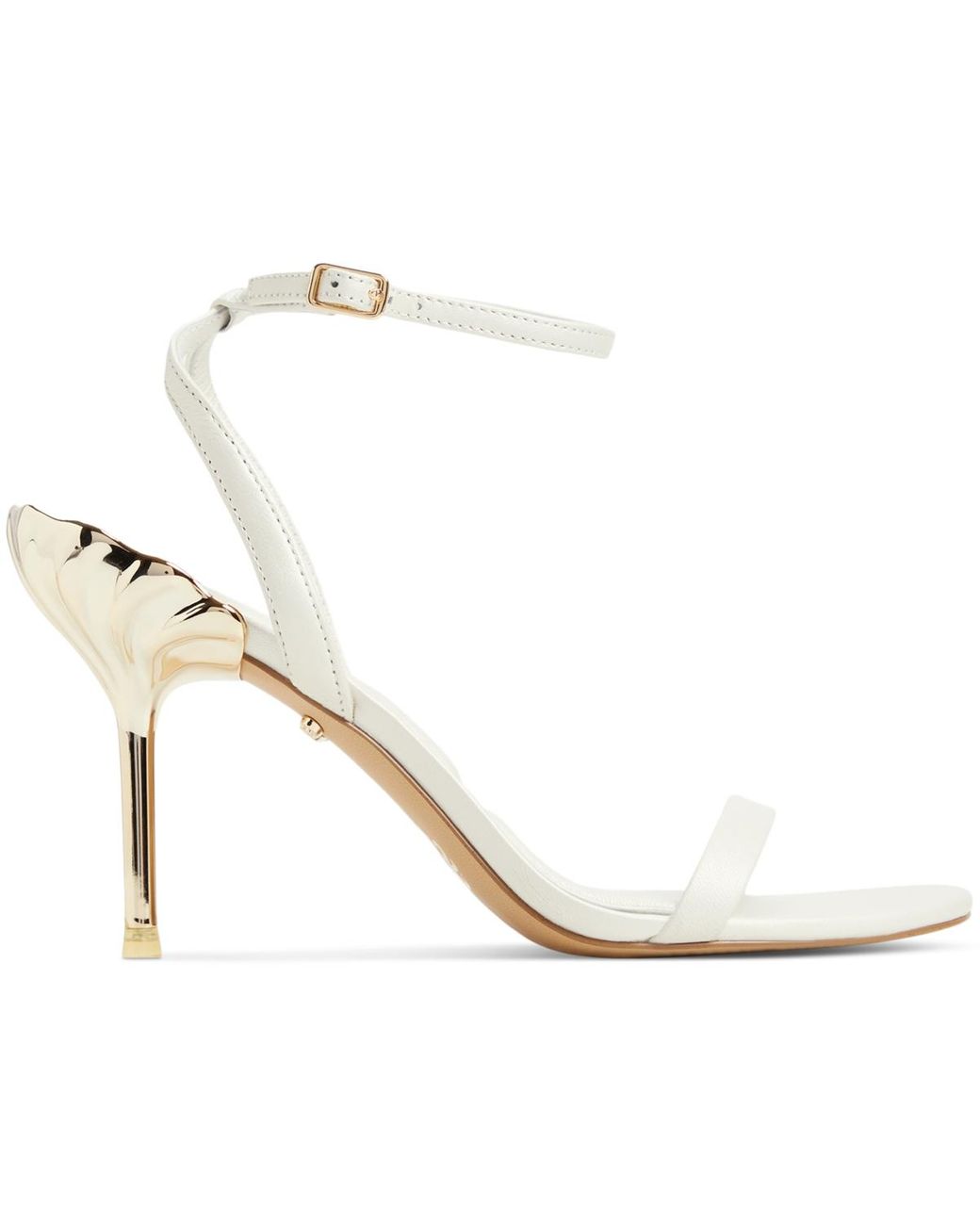 ALDO X Disney Arielheel Two-piece Dress Sandals in White | Lyst