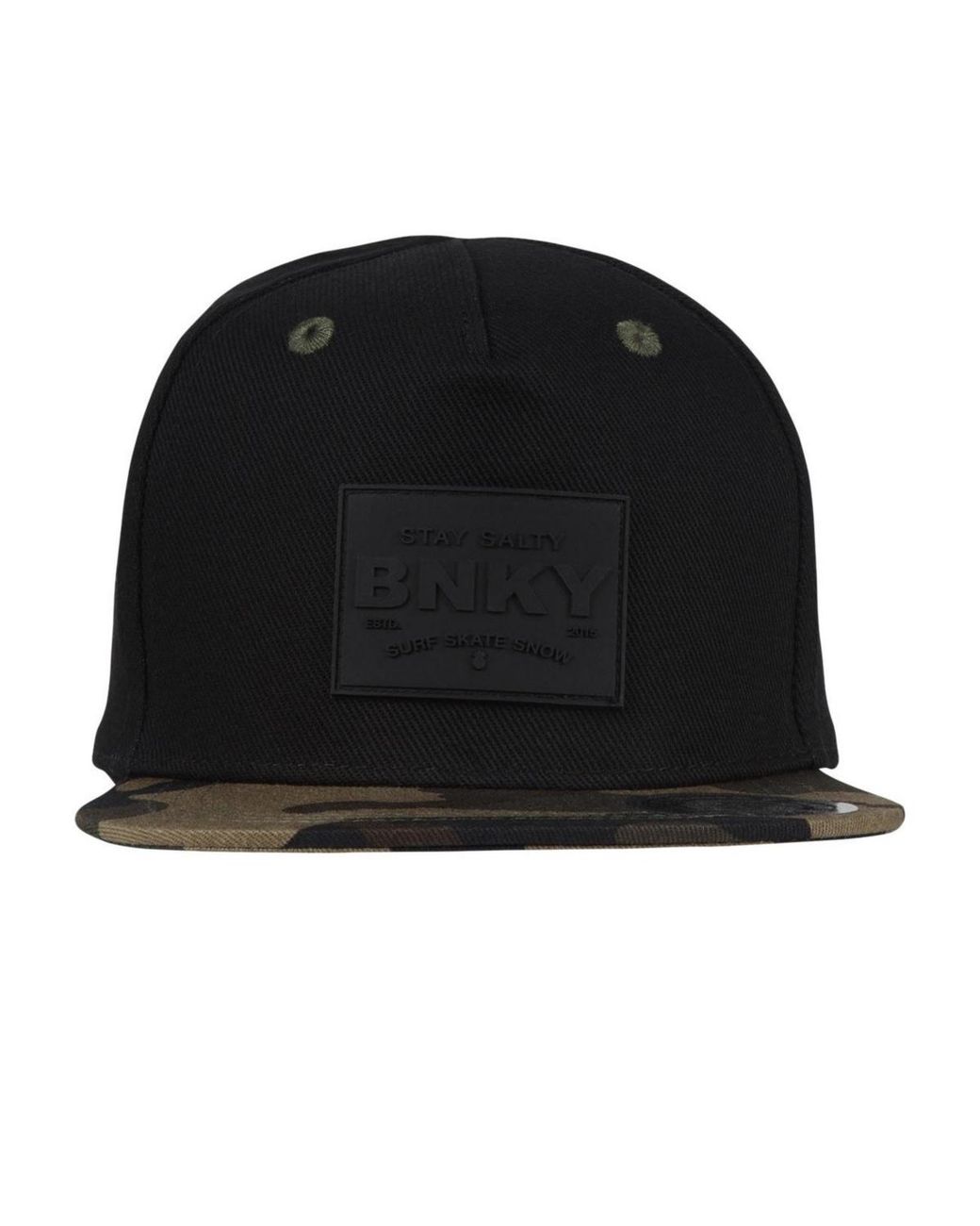 Binkybro Black Pendleton Snapback Hat for men