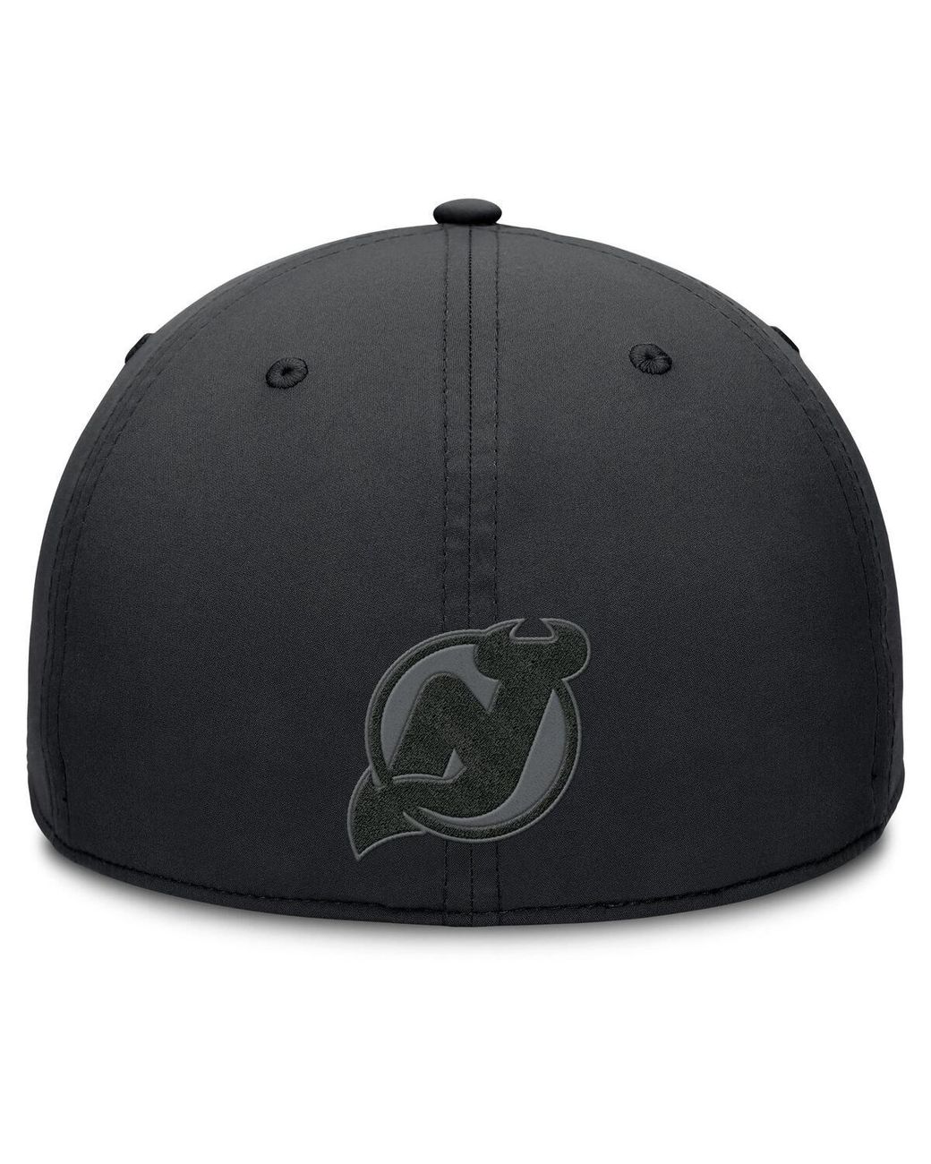 Fanatics Black New Jersey Devils Authentic Pro Road Team Code Flex Hat for men