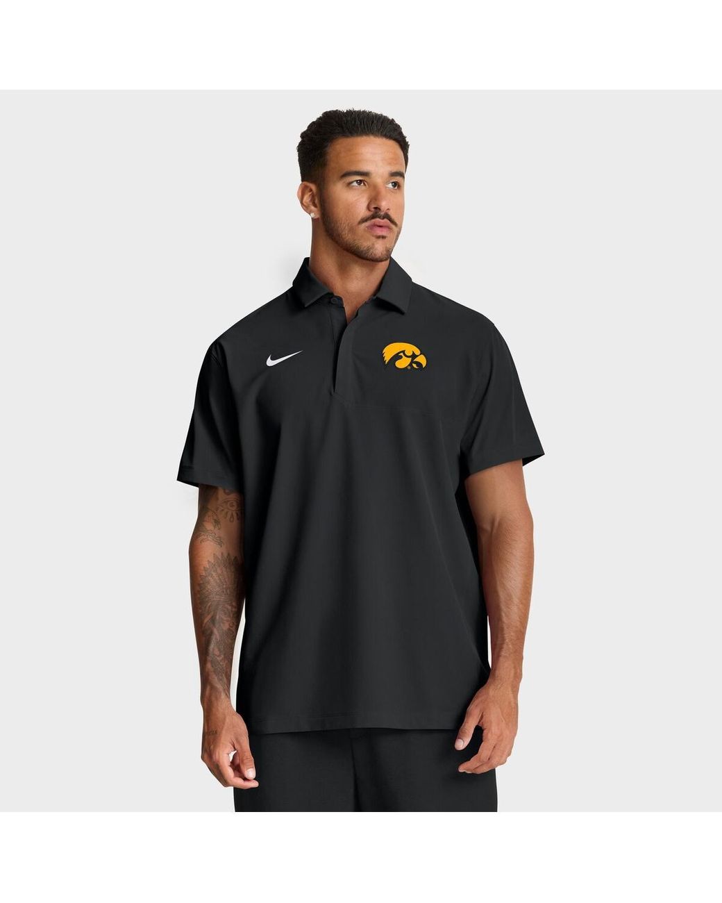 iowa hawkeye nike polo shirt