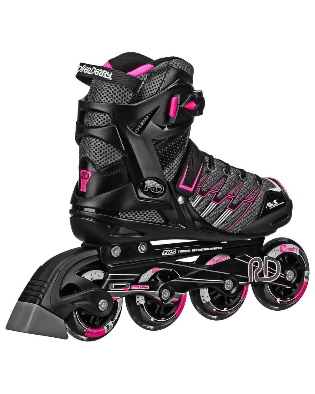 Roller Derby Black Aerio Q-60 Inline Skates