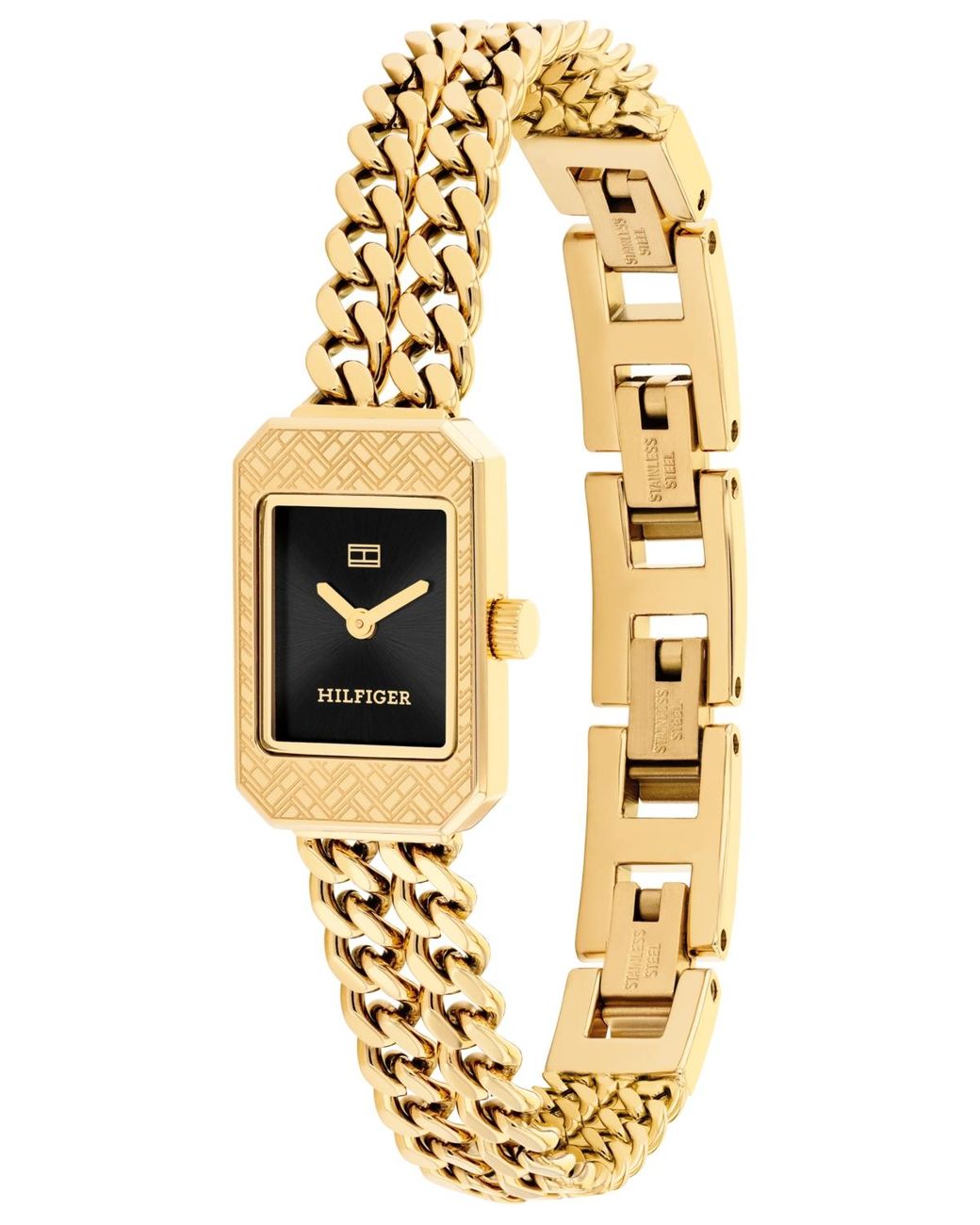 Tommy Hilfiger Metallic Quartz Tone Stainless Steel Bracelet Watch