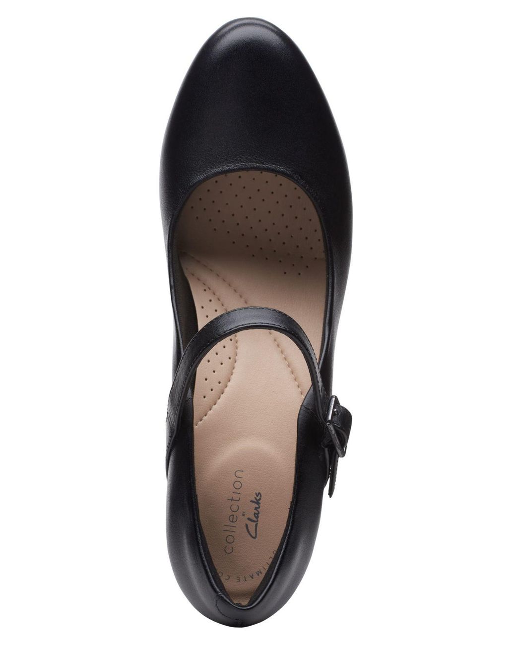 Clarks Leather Ambyr Shine Dress Shoes 