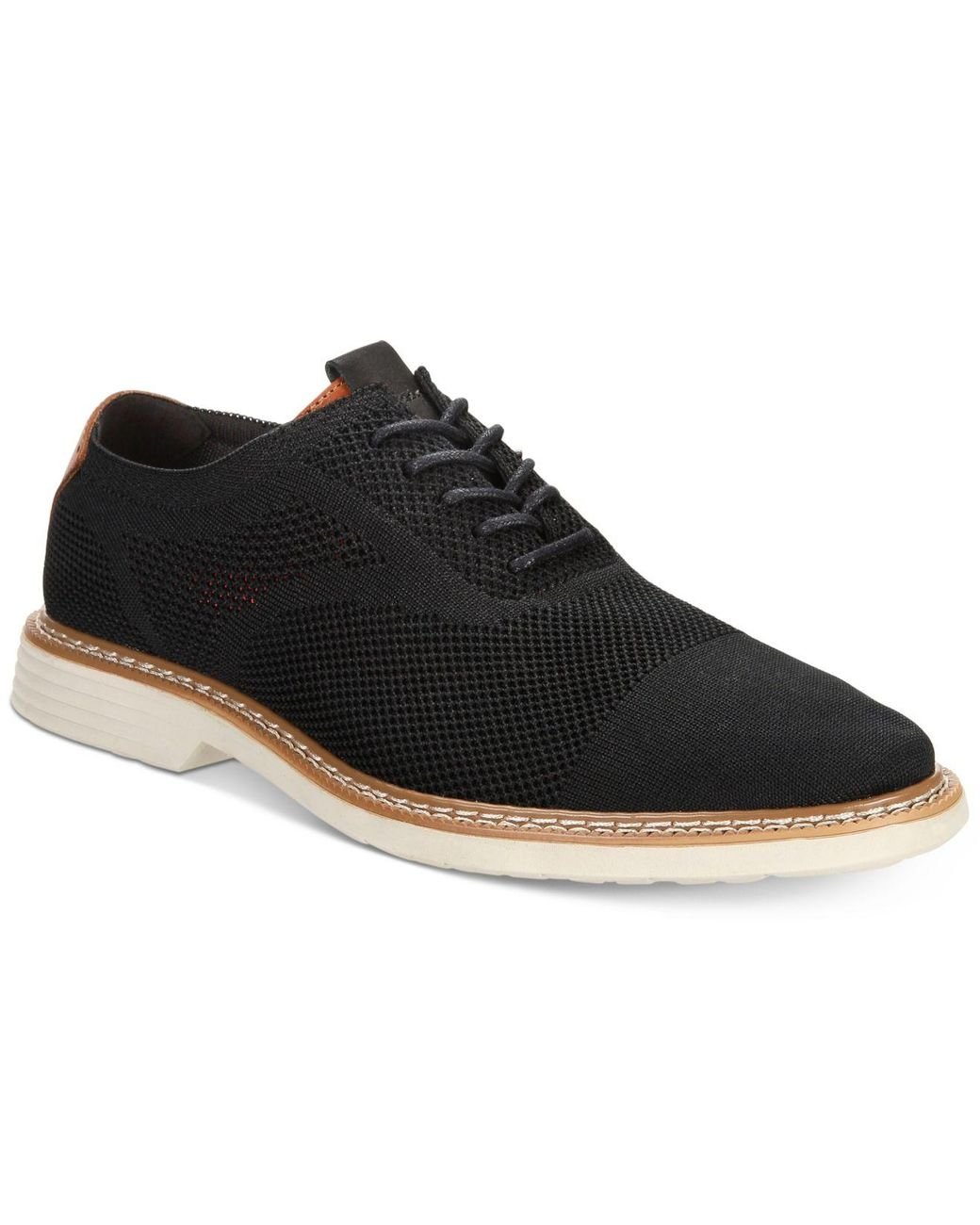 Alfani Varick Alfatech Comfort Flx Textured Knit Oxfords Created