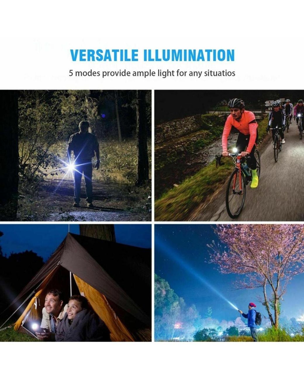 Sevorley Blue Portable Outdoor Light