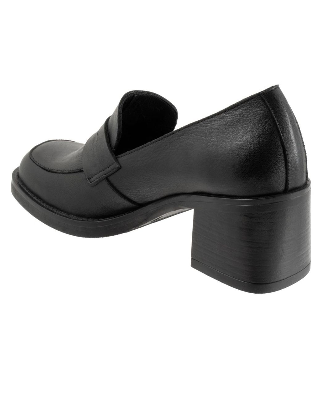 BUENO Black Ruth Loafer