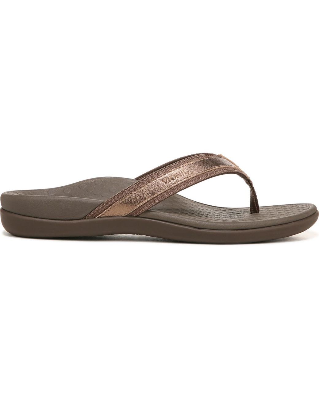 Vionic Gray Tide Thong Sandals