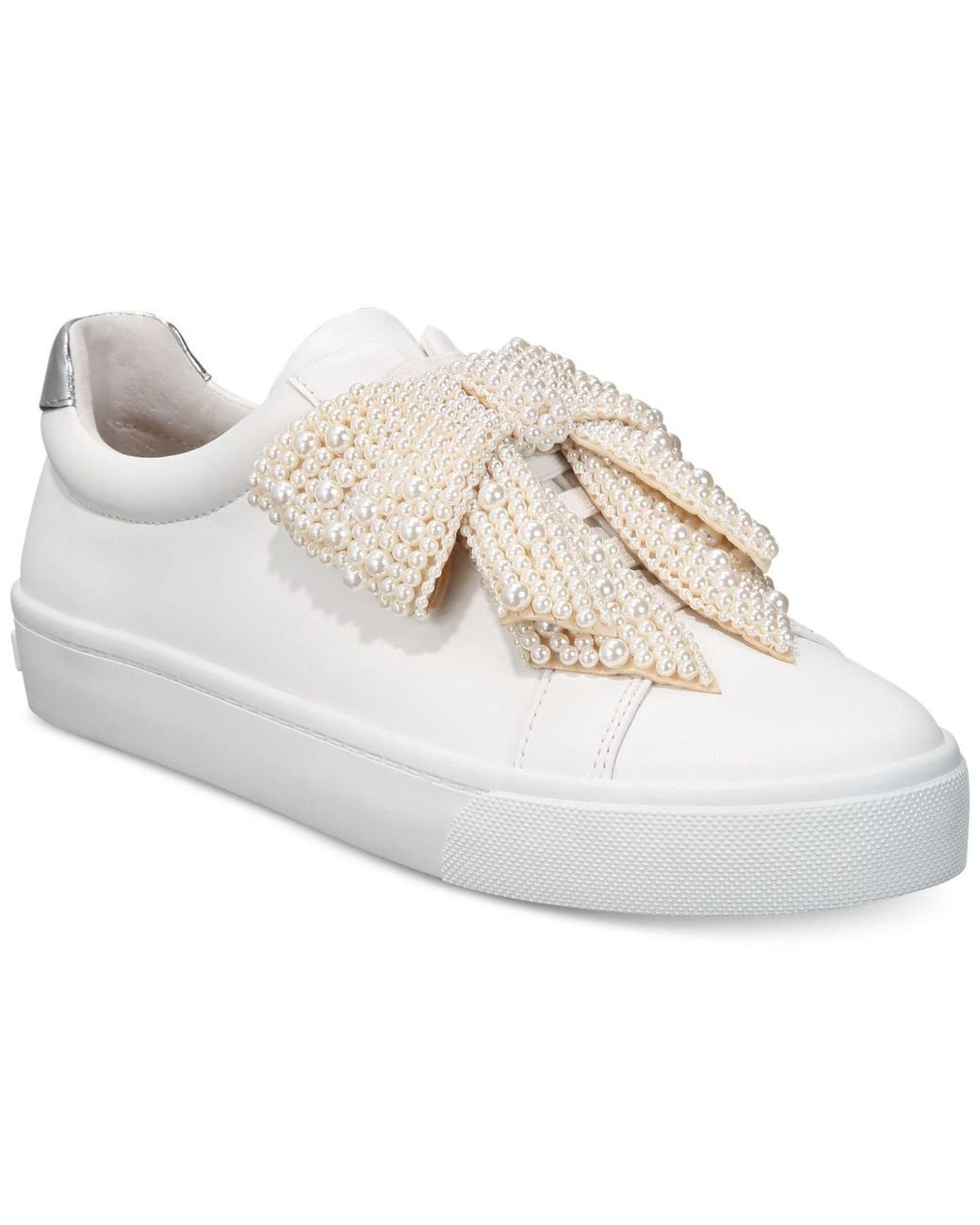 INC International Concepts Sanice Bow Sneakers Created For Macy s in White Lyst