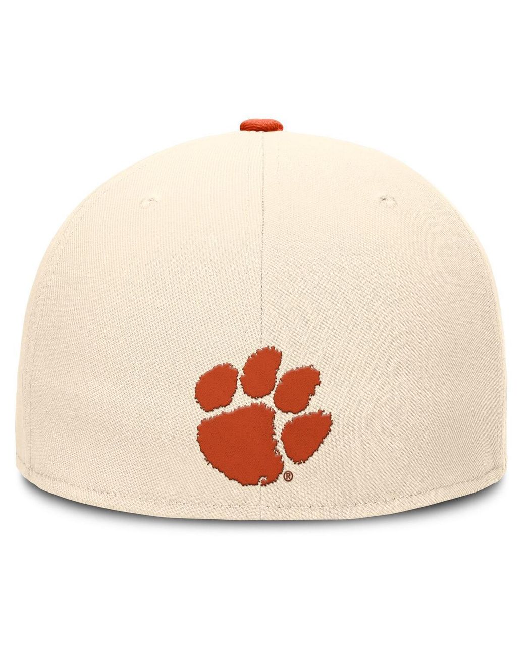 Nike Pink Clemson Tigers Primetime True Performance Fitted Hat for men