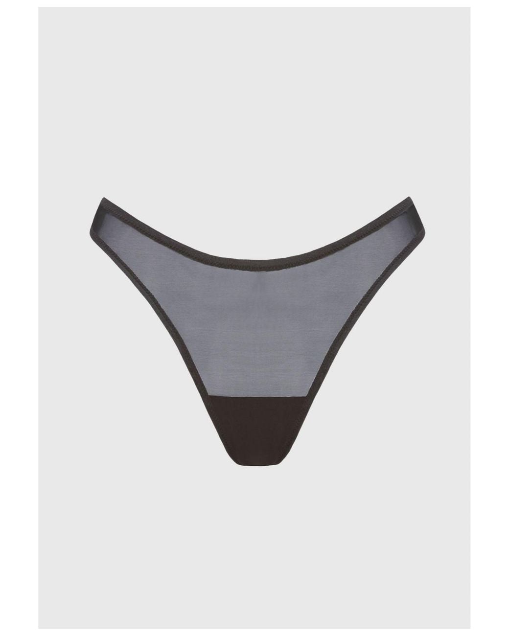 CUUP Black Plus Size The Thong