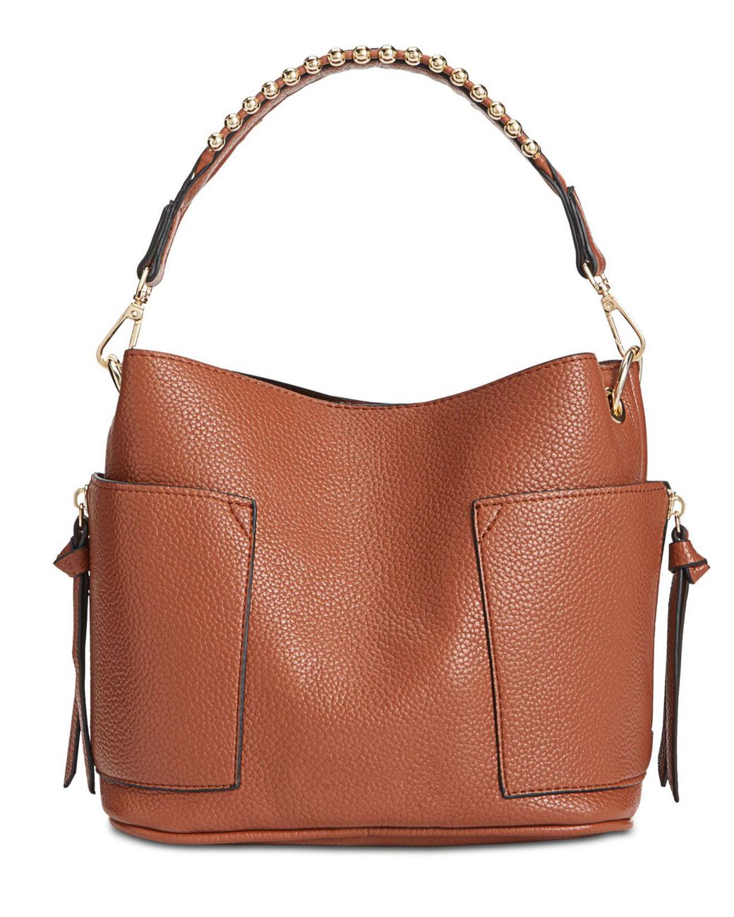 steve madden boho studded strap hobo