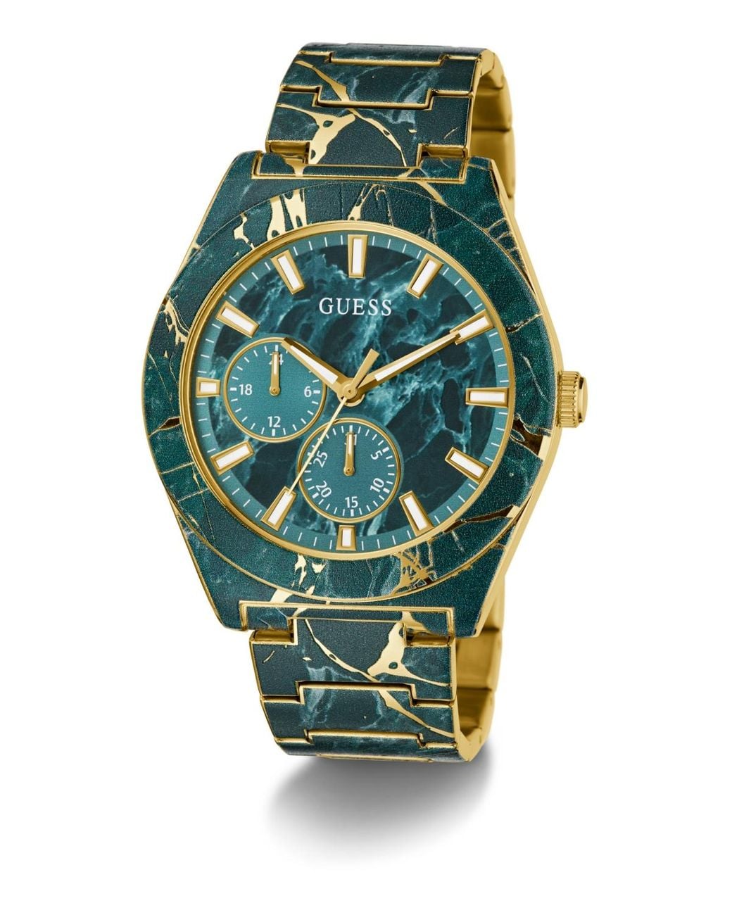 Guess Green Multi-function Watch for men