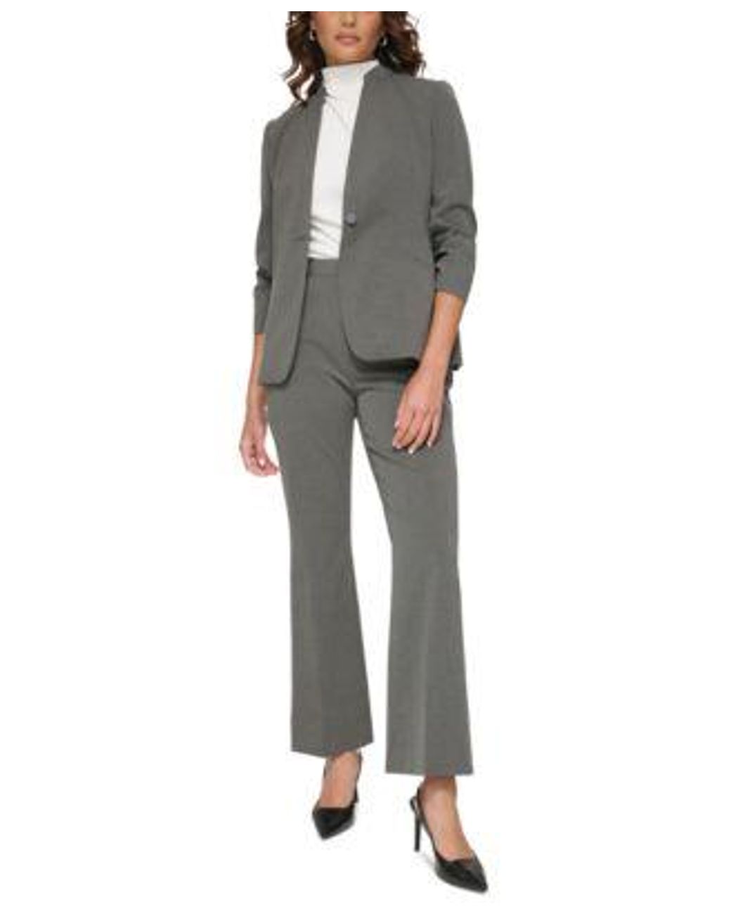 Calvin klein petite modern fit pants discount